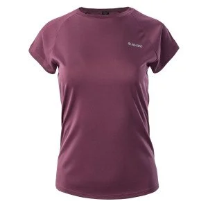 Дамска тениска HI-TEC Lady Alna - амарант Дамска тениска HI-TEC Lady Alna - амарант
