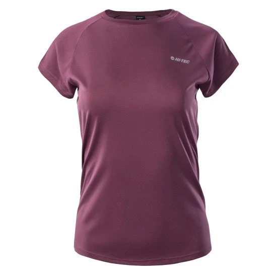 Дамска тениска HI-TEC Lady Alna - амарант Дамска тениска HI-TEC Lady Alna - амарант