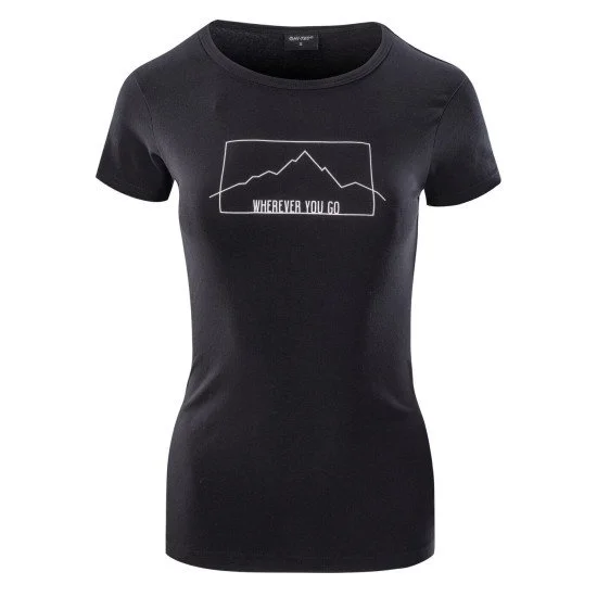 Дамска тениска HI-TEC Lady Rolic черен Дамска тениска HI-TEC Lady Rolic черен