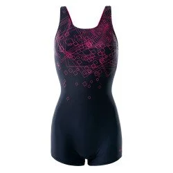 Дамски бански AQUAWAVE Qarakuma Wmns - Черен-Розов