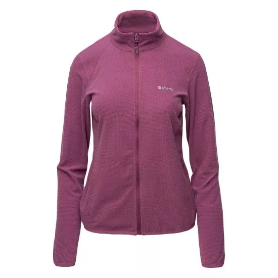 Дамски полар HI-TEC Lady Damis II Full Zip - Амарант