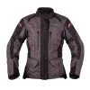 Дамско мото яке W-TEC Barbata - Черен-Сив-Розов