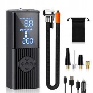 Електрическа помпа inSPORTline Dukefira с Power Bank и LED светлина Електрическа помпа inSPORTline Dukefira с Power Bank и LED светлина