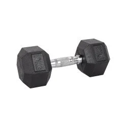 Хексагонален дъмбел inSPORTline Hexsteel 10 кг