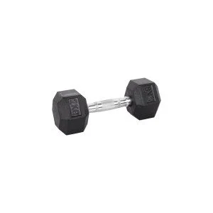 Хексагонален дъмбел inSPORTline Hexsteel 2 кг