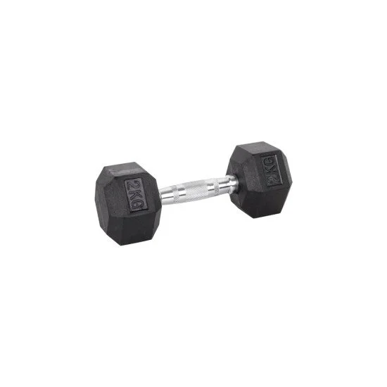 Хексагонален дъмбел inSPORTline Hexsteel 2 кг Хексагонален дъмбел inSPORTline Hexsteel 2 кг