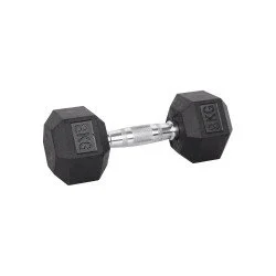 Хексагонален дъмбел inSPORTline Hexsteel 8 кг
