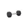 Хексагонален дъмбел inSPORTline Hexsteel 15 кг