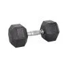 Хексагонален дъмбел inSPORTline Hexsteel 16 кг