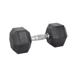 Хексагонален дъмбел inSPORTline Hexsteel 16 кг