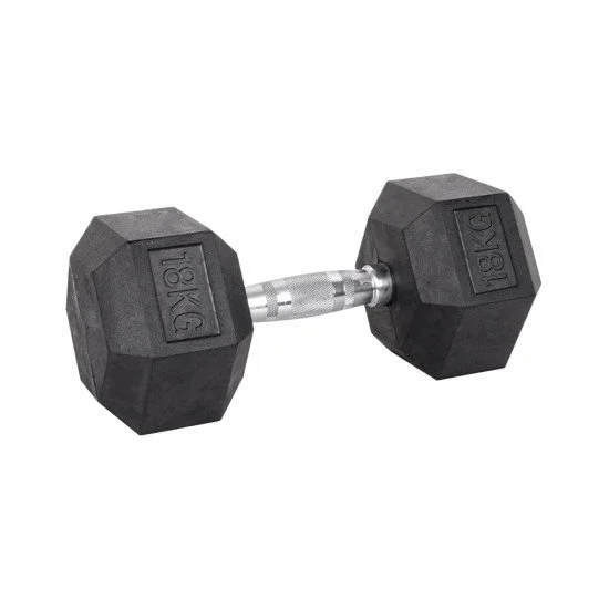 Хексагонален дъмбел inSPORTline Hexsteel 18 кг Хексагонален дъмбел inSPORTline Hexsteel 18 кг