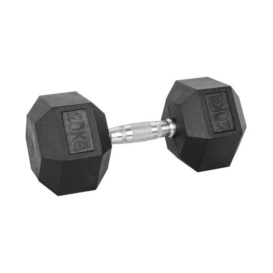 Хексагонален дъмбел inSPORTline Hexsteel 20 кг Хексагонален дъмбел inSPORTline Hexsteel 20 кг