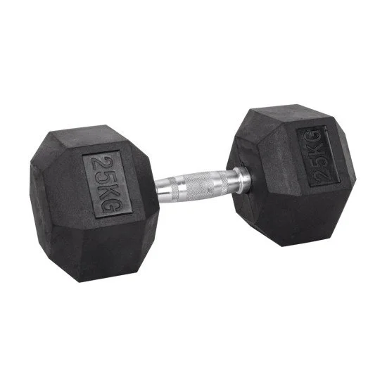 Хексагонален дъмбел inSPORTline Hexsteel 25 кг Хексагонален дъмбел inSPORTline Hexsteel 25 кг