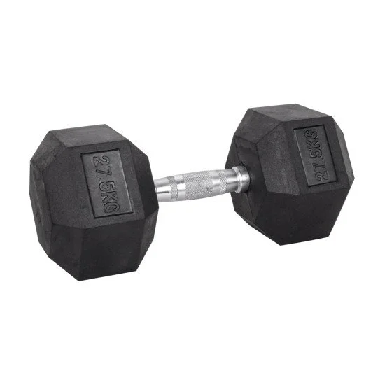 Хексагонален дъмбел inSPORTline Hexsteel 27.5 кг Хексагонален дъмбел inSPORTline Hexsteel 27.5 кг