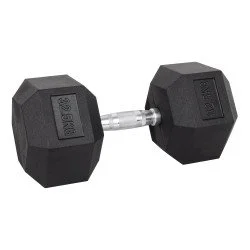 Хексагонален дъмбел inSPORTline Hexsteel 32.5 кг