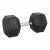Хексагонален дъмбел inSPORTline Hexsteel 32.5 кг
