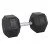 Хексагонален дъмбел inSPORTline Hexsteel 37.5 кг