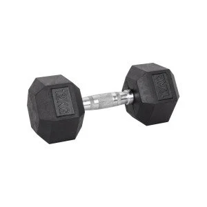 Хексагонален дъмбел inSPORTline Hexsteel 12 кг Хексагонален дъмбел inSPORTline Hexsteel 12 кг