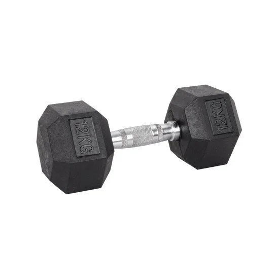 Хексагонален дъмбел inSPORTline Hexsteel 12 кг Хексагонален дъмбел inSPORTline Hexsteel 12 кг