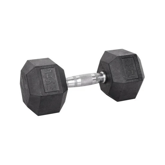 Хексагонален дъмбел inSPORTline Hexsteel 14 кг Хексагонален дъмбел inSPORTline Hexsteel 14 кг