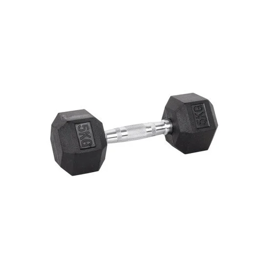 Хексагонален дъмбел inSPORTline Hexsteel 5 кг Хексагонален дъмбел inSPORTline Hexsteel 5 кг