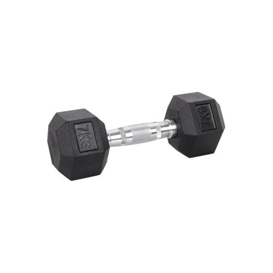 Хексагонален дъмбел inSPORTline Hexsteel 7 кг Хексагонален дъмбел inSPORTline Hexsteel 7 кг