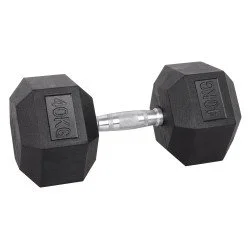 Хексагонален дъмбел inSPORTline Hexsteel 40 кг
