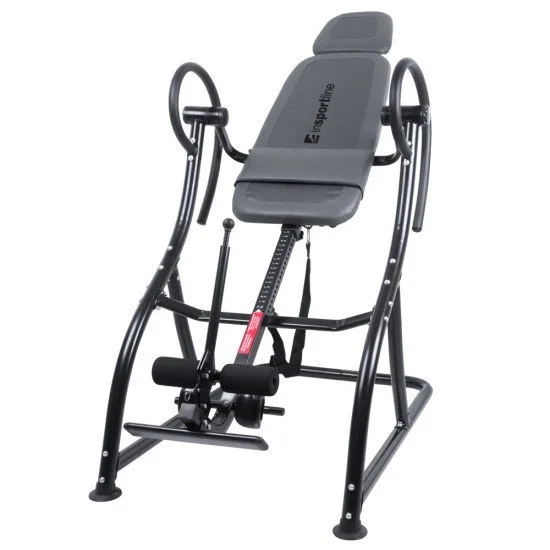 Инверсна лежанка inSPORTline Inverso Plus - Сив