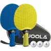 Комплект за тенис на маса JOOLA Set Vivid Outdoor - Син-Жълт