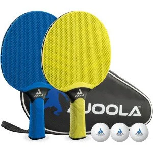 Комплект за тенис на маса JOOLA Set Vivid Outdoor - Син-Жълт Комплект за тенис на маса JOOLA Set Vivid Outdoor - Син-Жълт