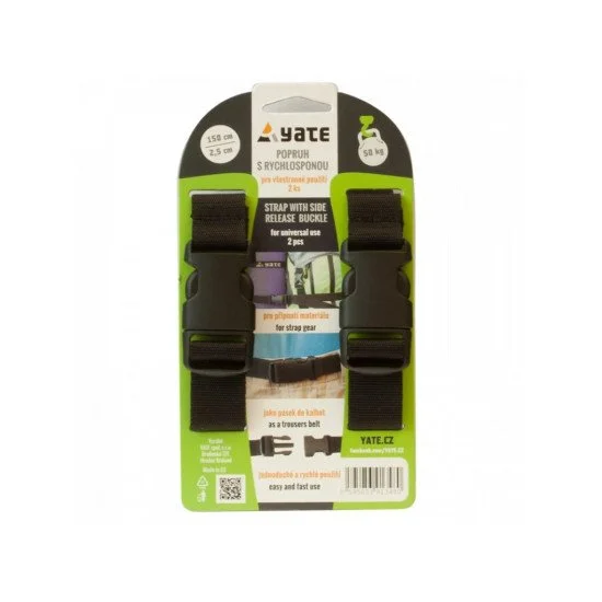 Ленти с катарама YATE 2.5x150 см - 2 броя Ленти с катарама YATE 2.5x150 см - 2 броя