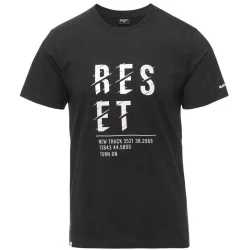 Мъжка тениска HI-TEC Reset - Черен