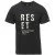 Мъжка тениска HI-TEC Reset - Черен