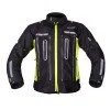 Мъжко мото яке W-TEC Gelnair EVO черно-флуо