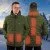 Мъжко яке с подгряване W-TEC HEATborg - Каки