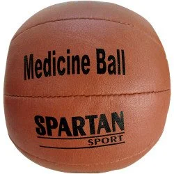 Кожена медицинска топка SPARTAN 5 кг