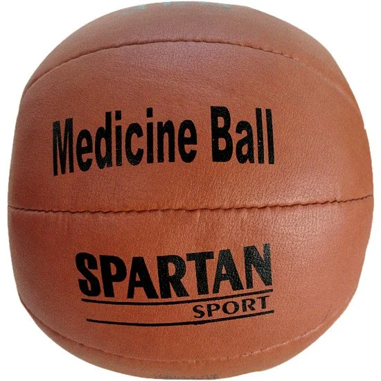 Кожена медицинска топка SPARTAN 5 кг