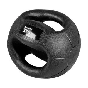Медицинска топка с ръкохватки inSPORTline Grab Me 3 кг
