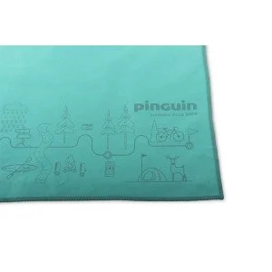 Туристическа кърпа PINGUIN Micro Towel Map XL - Петрол Туристическа кърпа PINGUIN Micro Towel Map XL - Петрол
