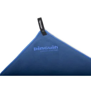 Туристическа кърпа PINGUIN Micro Towel Logo L - Син Туристическа кърпа PINGUIN Micro Towel Logo L - Син