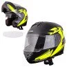 Мото каска W-TEC Vexamo PP Graphic s Pinlock, Черен/графика Мото каска W-TEC Vexamo PP Graphic s Pinlock, Черен/графика