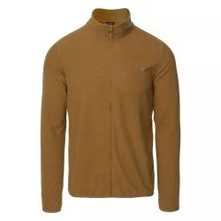 Мъжки полар HI-TEC Damis II Full Zip - Кафяв