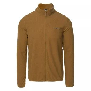 Мъжки полар HI-TEC Damis II Full Zip - Кафяв Мъжки полар HI-TEC Damis II Full Zip - Кафяв