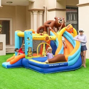 Детски надуваем батут Doctor Dolphin Honey Bear 72069