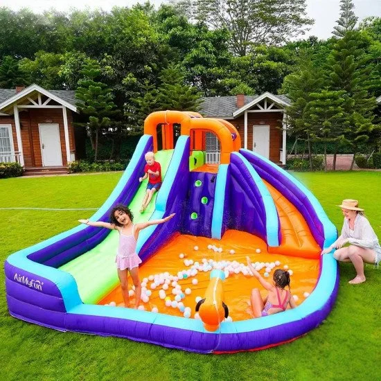 Надуваема пързалка AirMyFun Double Slide 83006