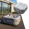 Надуваемо джакузи inSPORTline Kamilia 155x155x65 см