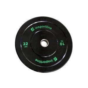 Олимпийски диск inSPORTline Bumper Plate Lite 10 кг 50 мм Олимпийски диск inSPORTline Bumper Plate Lite 10 кг 50 мм