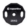 Олимпийски диск с гумено покритие inSPORTline Ruberton 25 кг