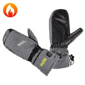 Ръкавици с подгряване W-TEC HEATtero - сив