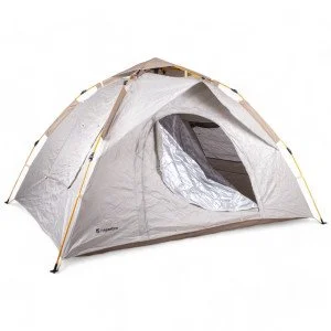 Четириместна палатка inSPORTline Silvic 220x200x145 см - Бежов Четириместна палатка inSPORTline Silvic 220x200x145 см - Бежов